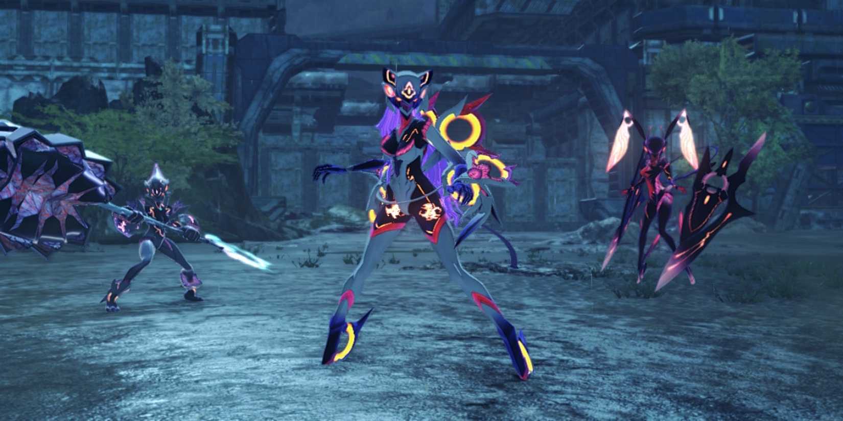 A cutscene featuring characters in Xenoblade Chronicles 3