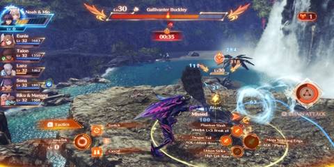 Fighting enemies in Xenoblade Chronicles 3
