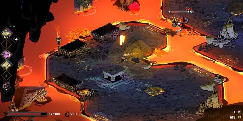 Fighting enemies in Hades