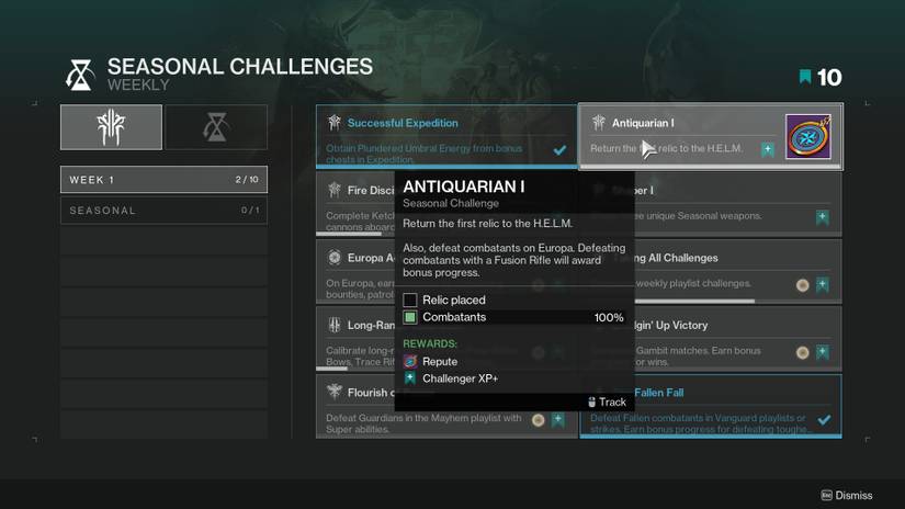 destiny 2 season of plunder seasonal challenge antiquarian 1 relic stand helm location guide