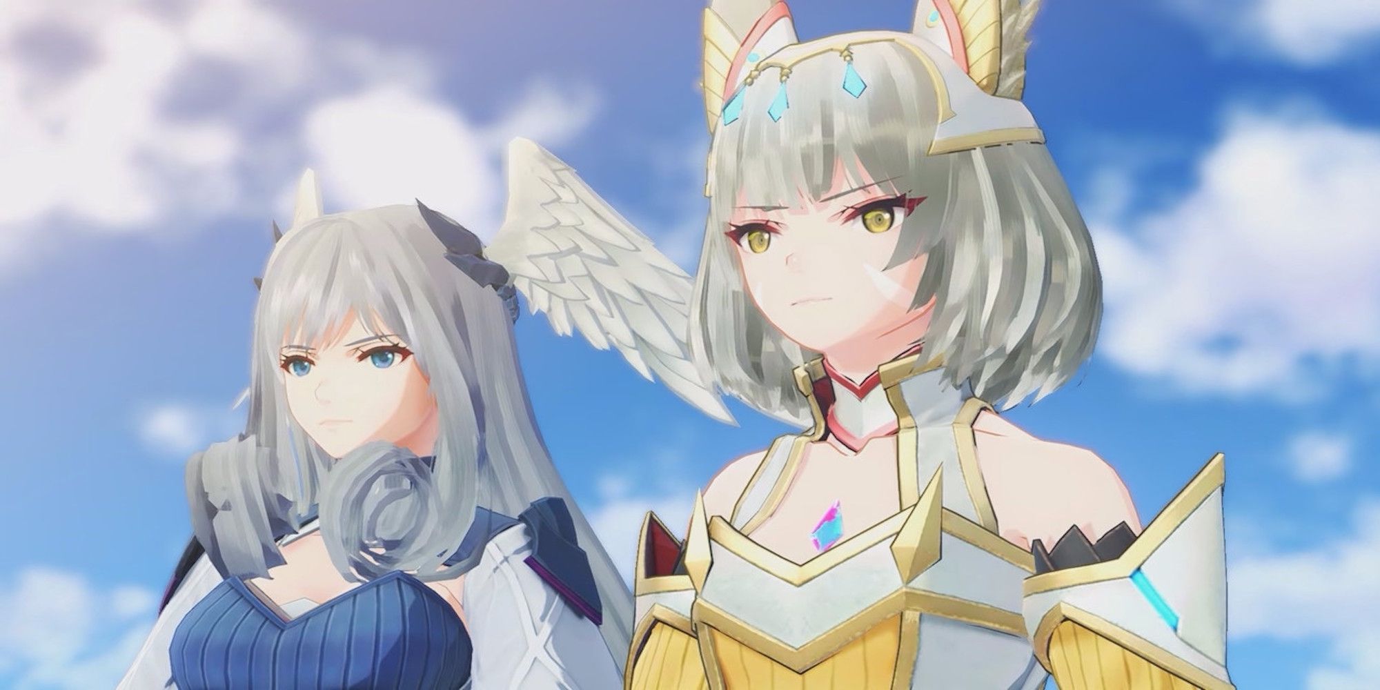 Melia and Nia in Xenoblade Chronicles 3