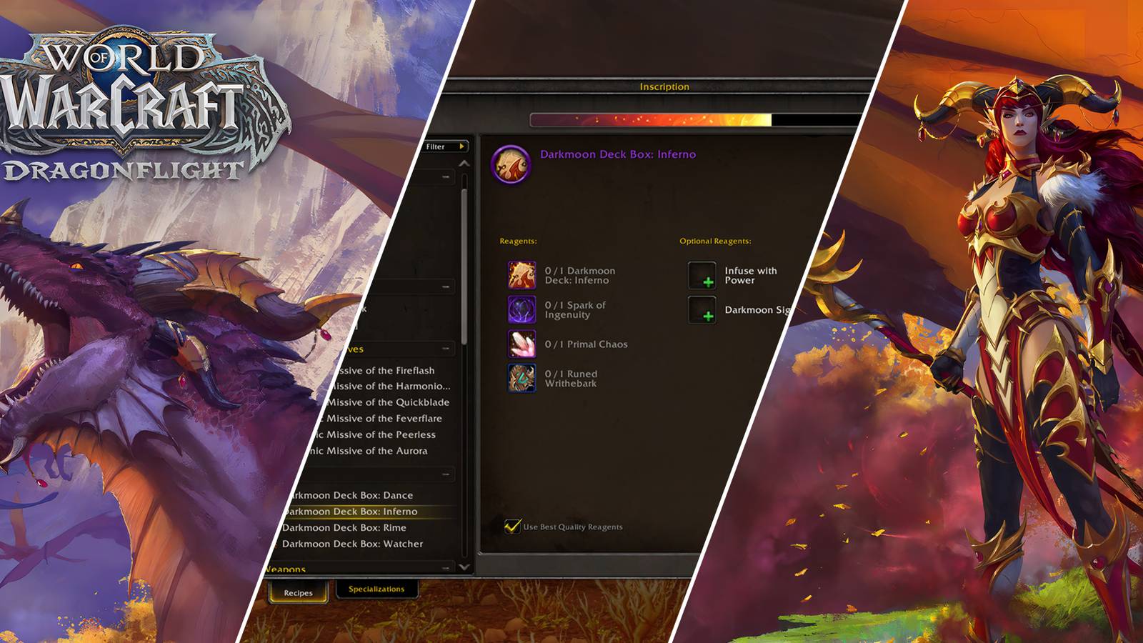 WoW Dragonflight Inscription Guide