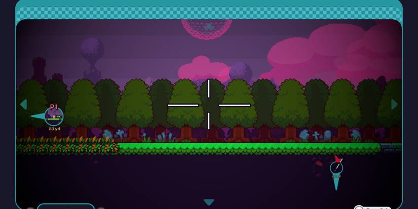 Exploring a level through Birdie view in Cursed to Golf