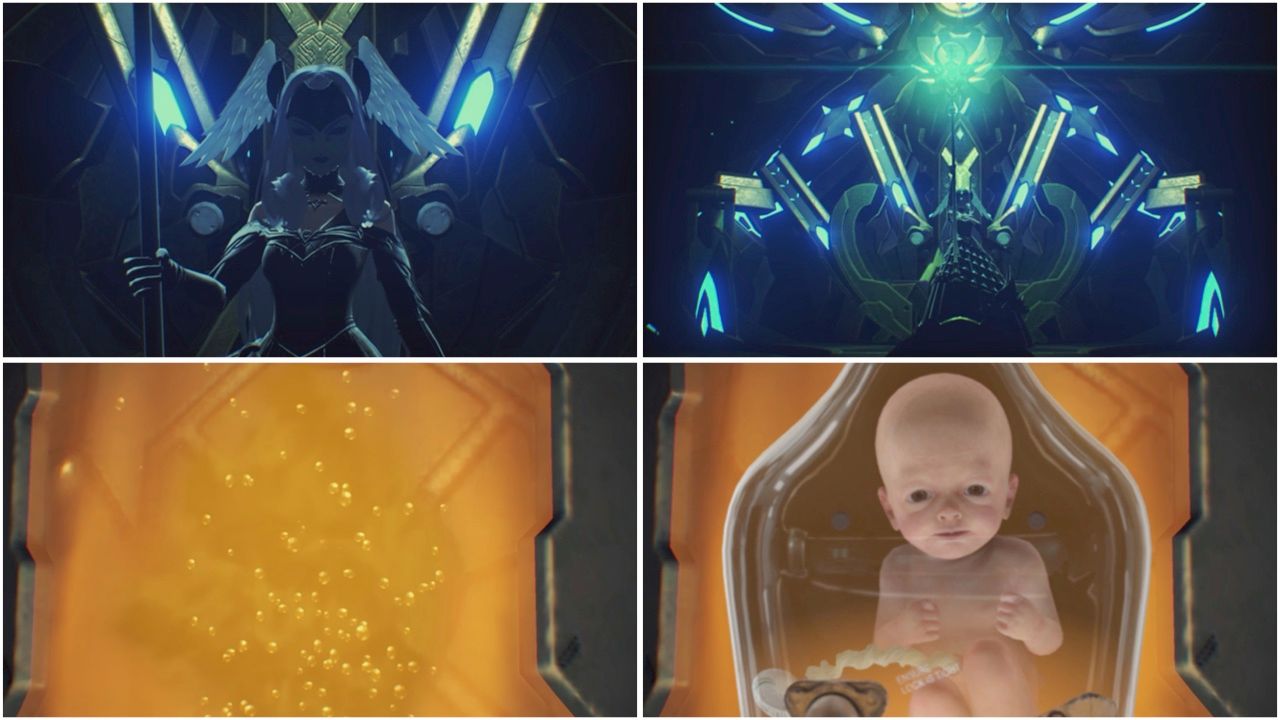 A Xenoblade Chronicles 3 meme involving Death Stranding