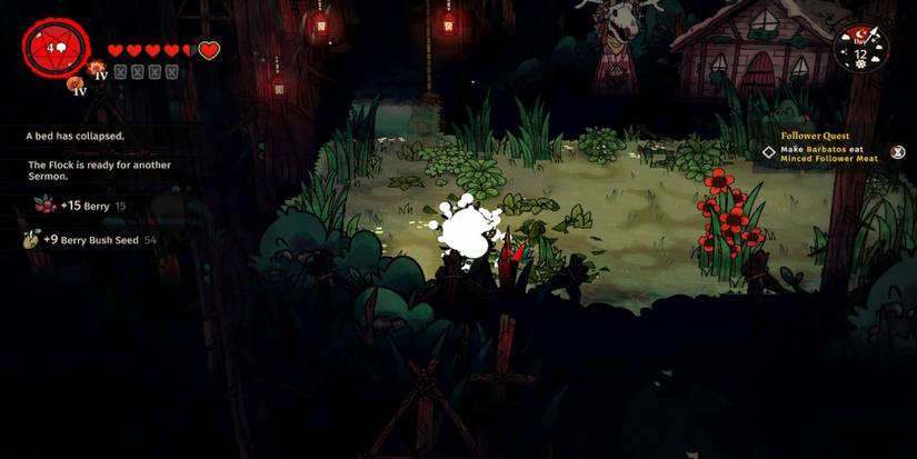 Exploring the world in Cult of the Lamb