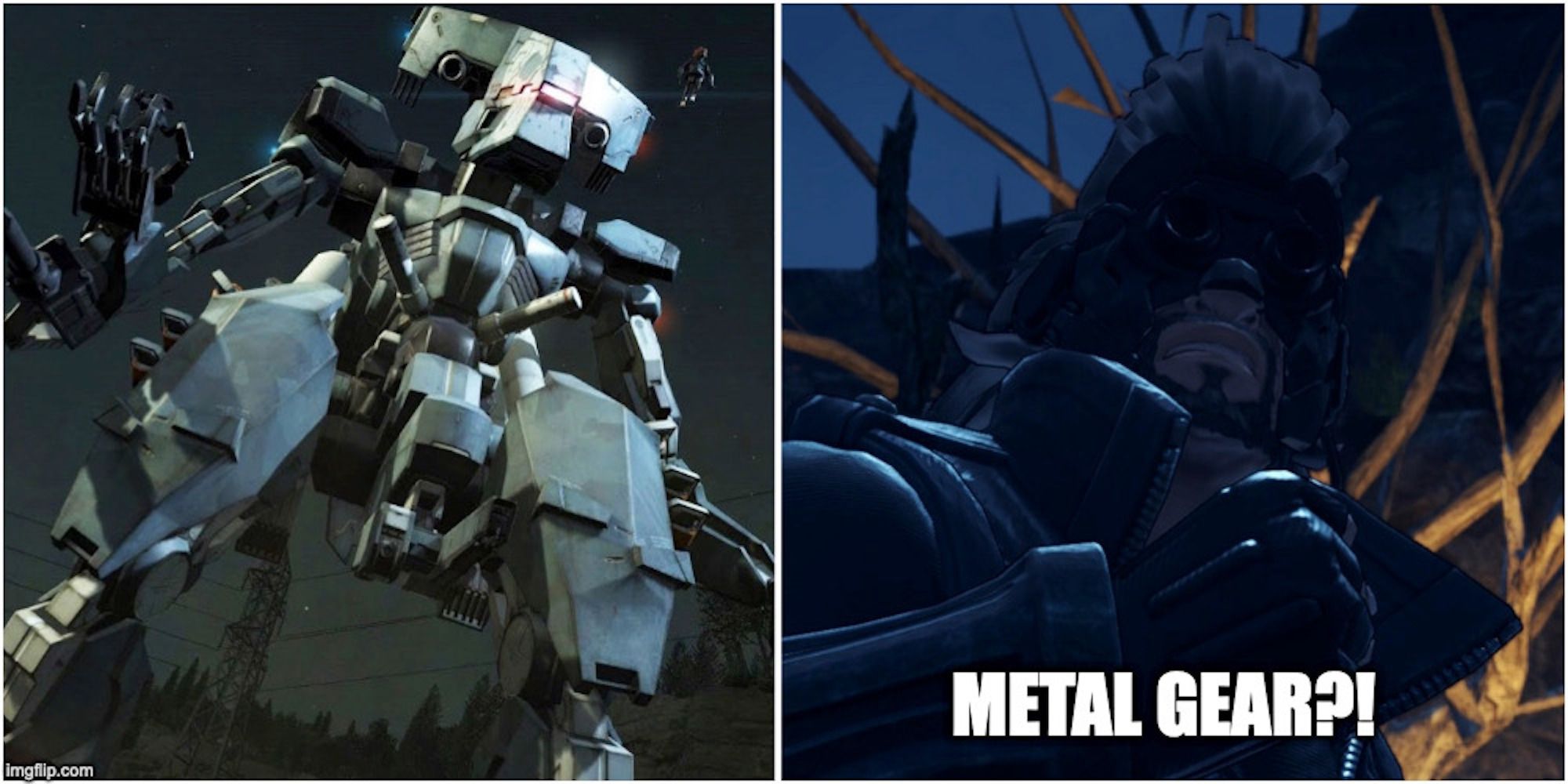 A Xenoblade Chronicles 3 meme involving Metal Gear