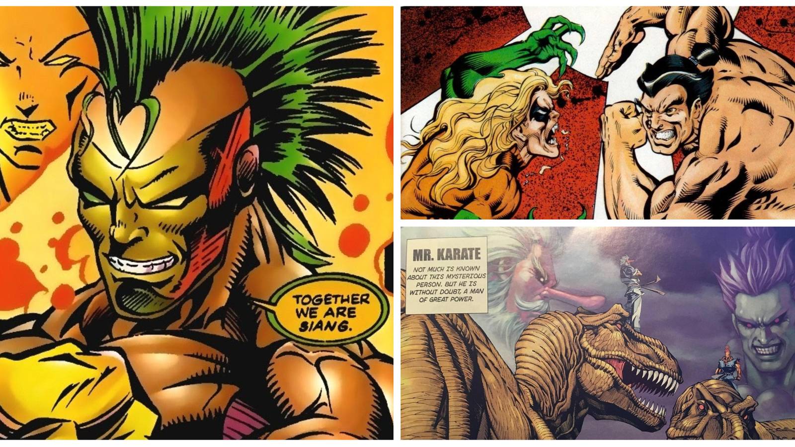 Weird Fighting Game Comics- Mortal Kombat Street Fighter SVC Chaos