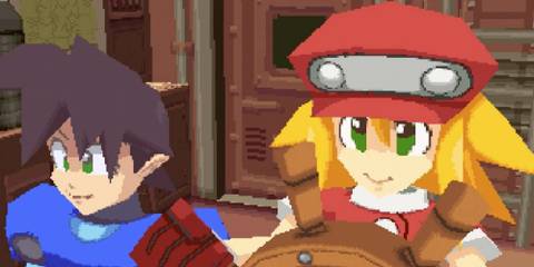 Mega Man and Roll in Mega Man Legends