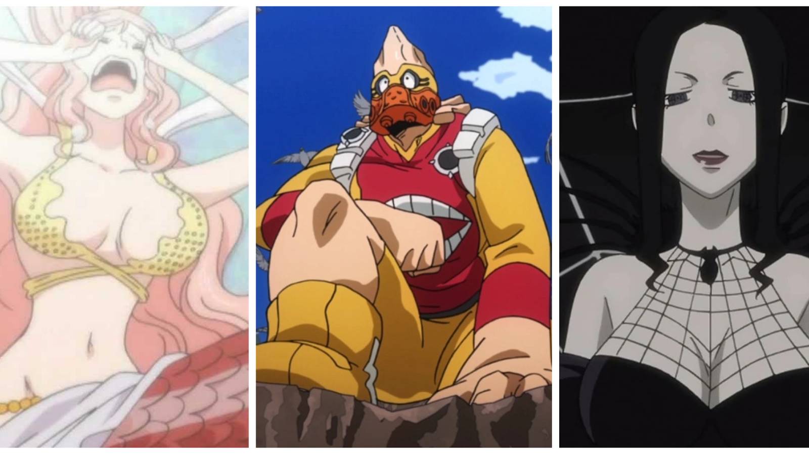 Anime Beastmasters- Princess Shirahoshi Koji Koda Arachne Gorgon