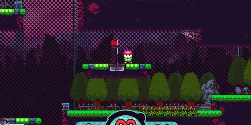 Playing a round of golf in Cursed to Golf