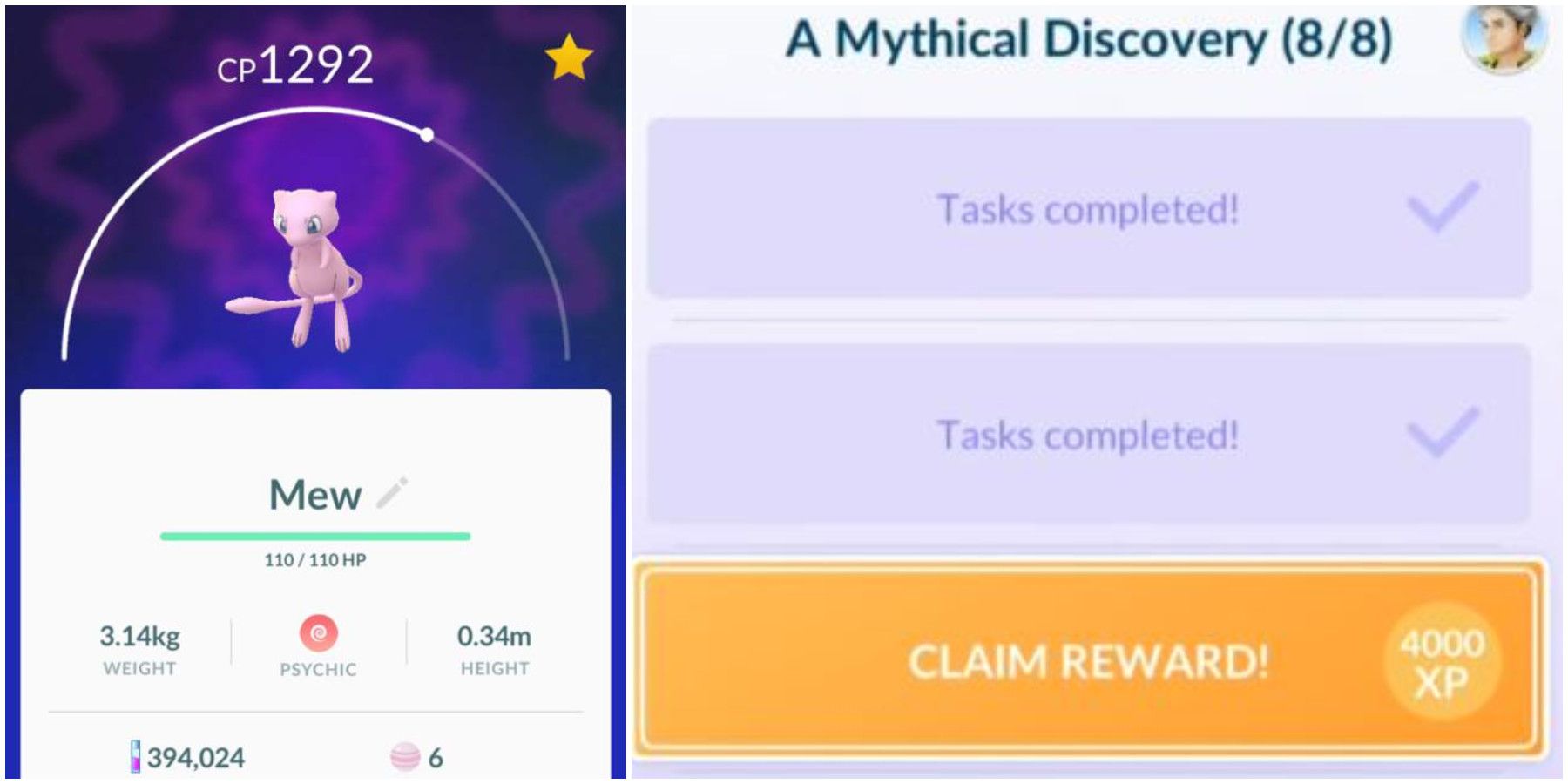 A Mystical Discovery 8 Pokemon GO