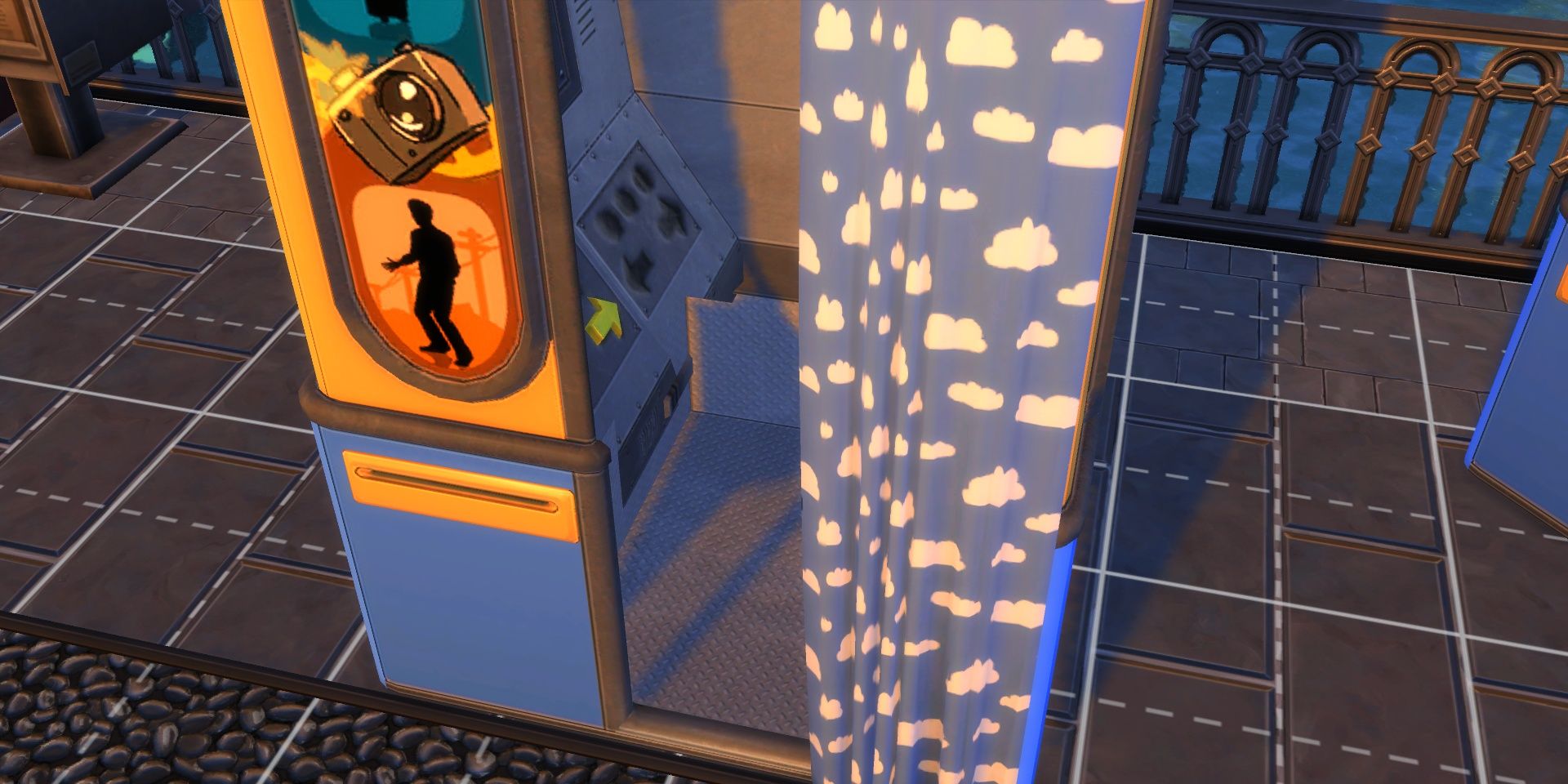 A Photo Booth in The Sims 4