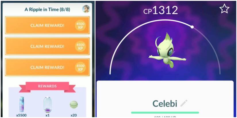 A Ripple In Time Pokemon GO