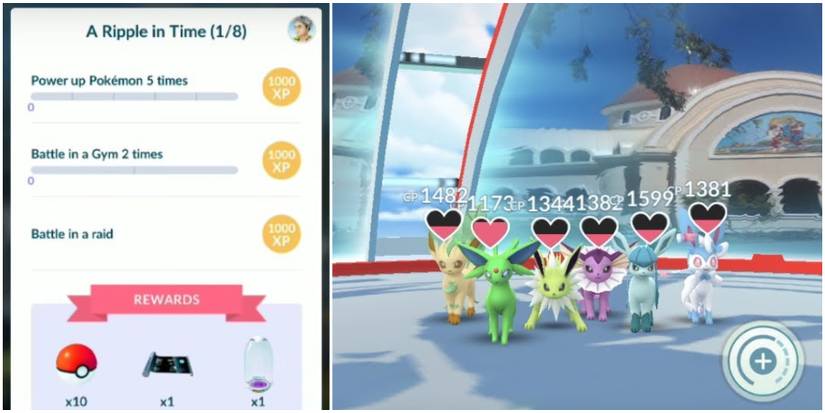 Pokemon A Ripple Time A Ripple in Time Tasks and Rewards - Pokemon GO