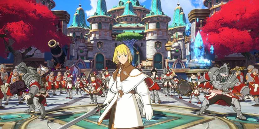 A Swordsman in Ni no Kuni Cross Worlds