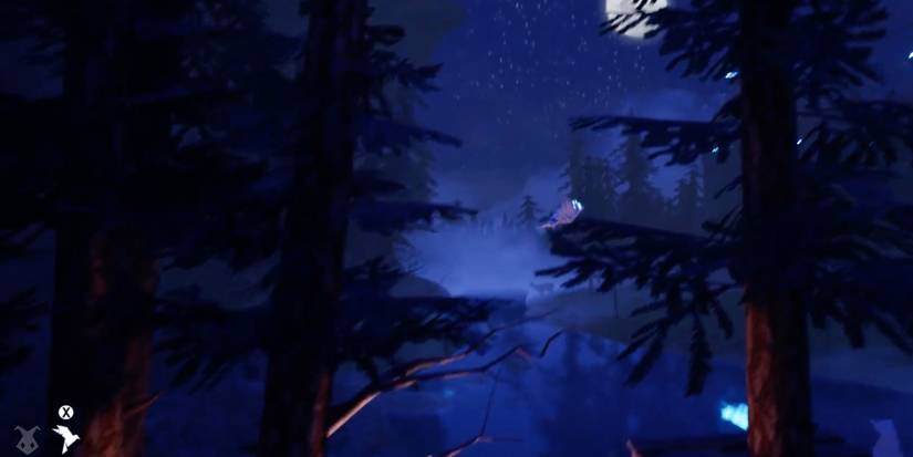 A Tale of Paper: Refolded - Become a bird to take flight - Player flutters across trees