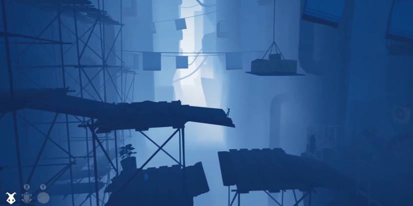 A Tale of Paper: Refolded - Don't be afraid of the dark - Player explores the city