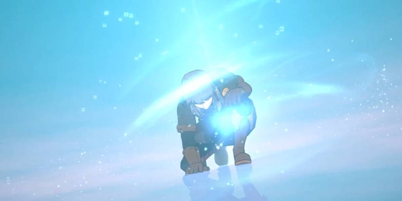 A player entering the world of Soul Divers