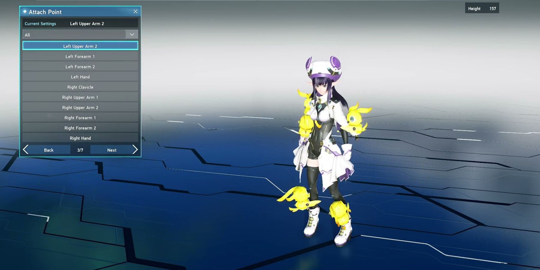 Accessories in PSO2NG