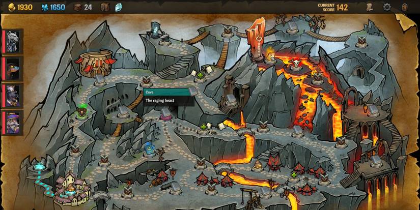 Across the Obelisk - Map