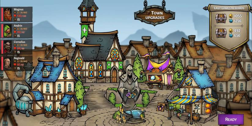 Across the Obelisk - Town