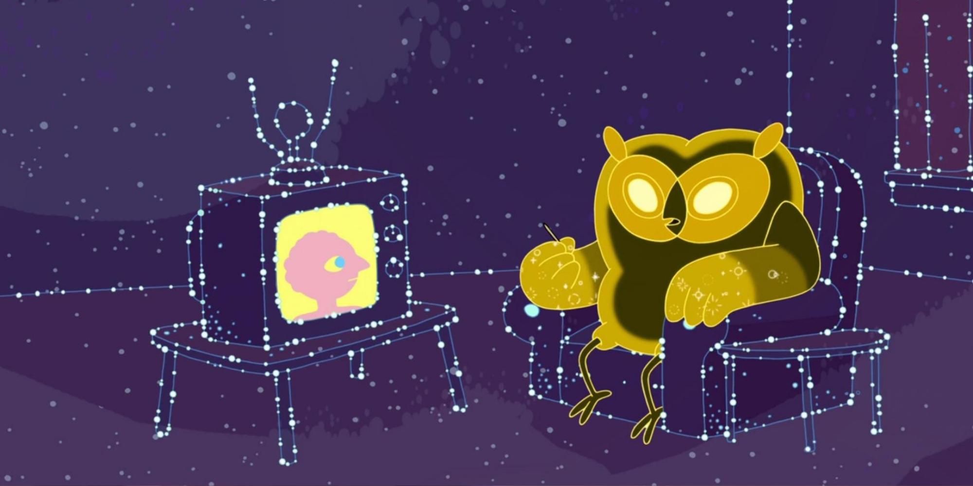 Cosmic Owl in Adventure Time