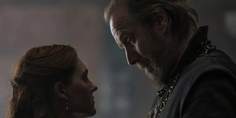 Alicent and Otto Hightower in House of the Dragon.