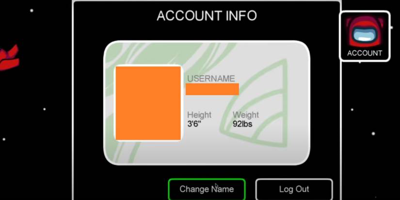 Among Us Typing A New Username