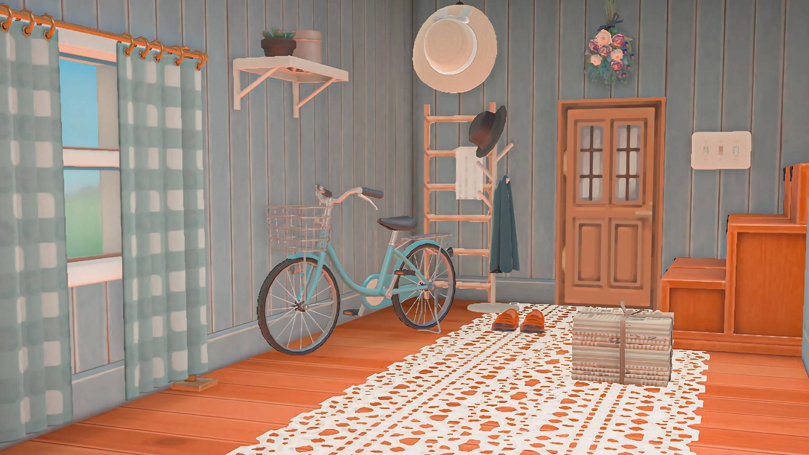 Animal Crossing NH Stairs illusion