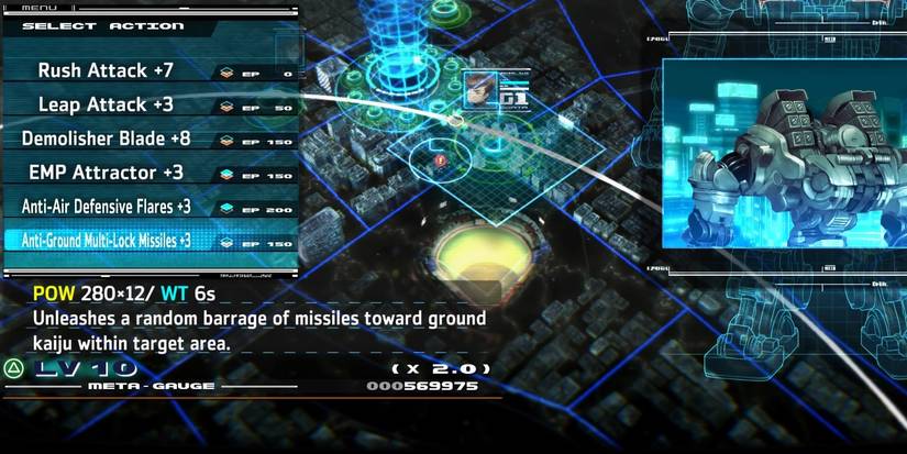 Anti-Ground Multi-Lock Missiles in the select menu