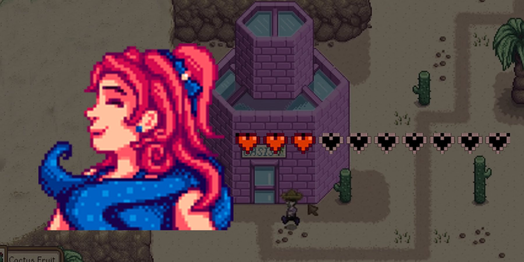 Any Friendship Point Heart Event for Sandy in Stardew Valley