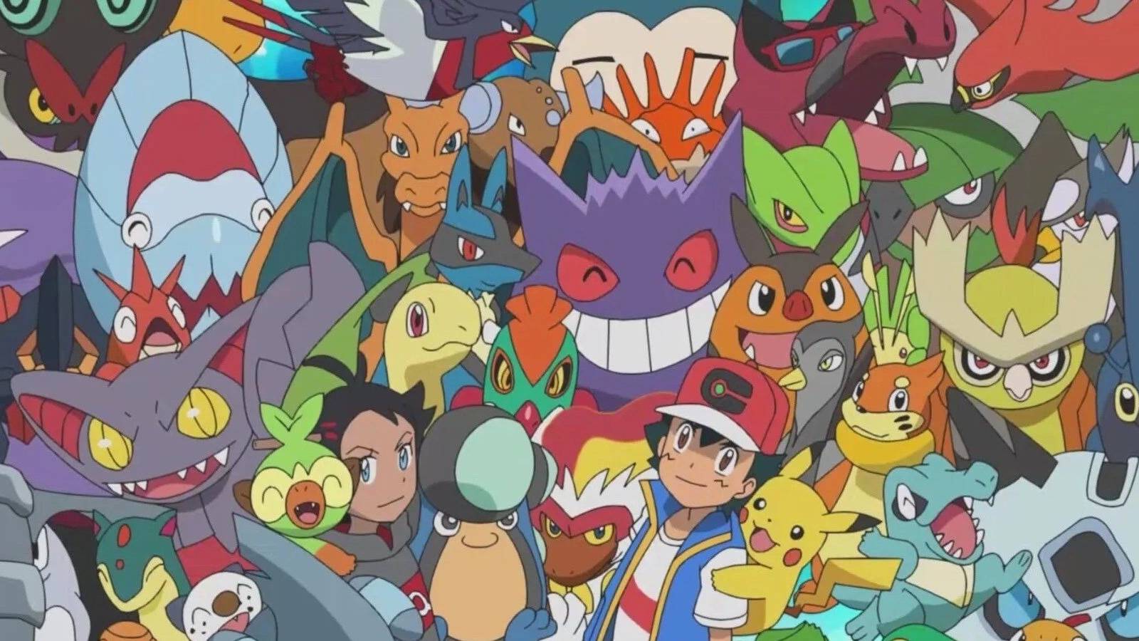 Ash and his Pokemon