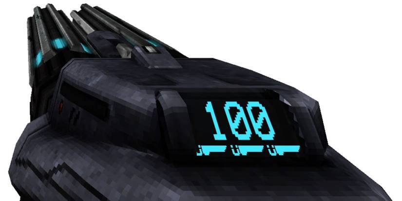 Attractor Nailgun from Ultrakill