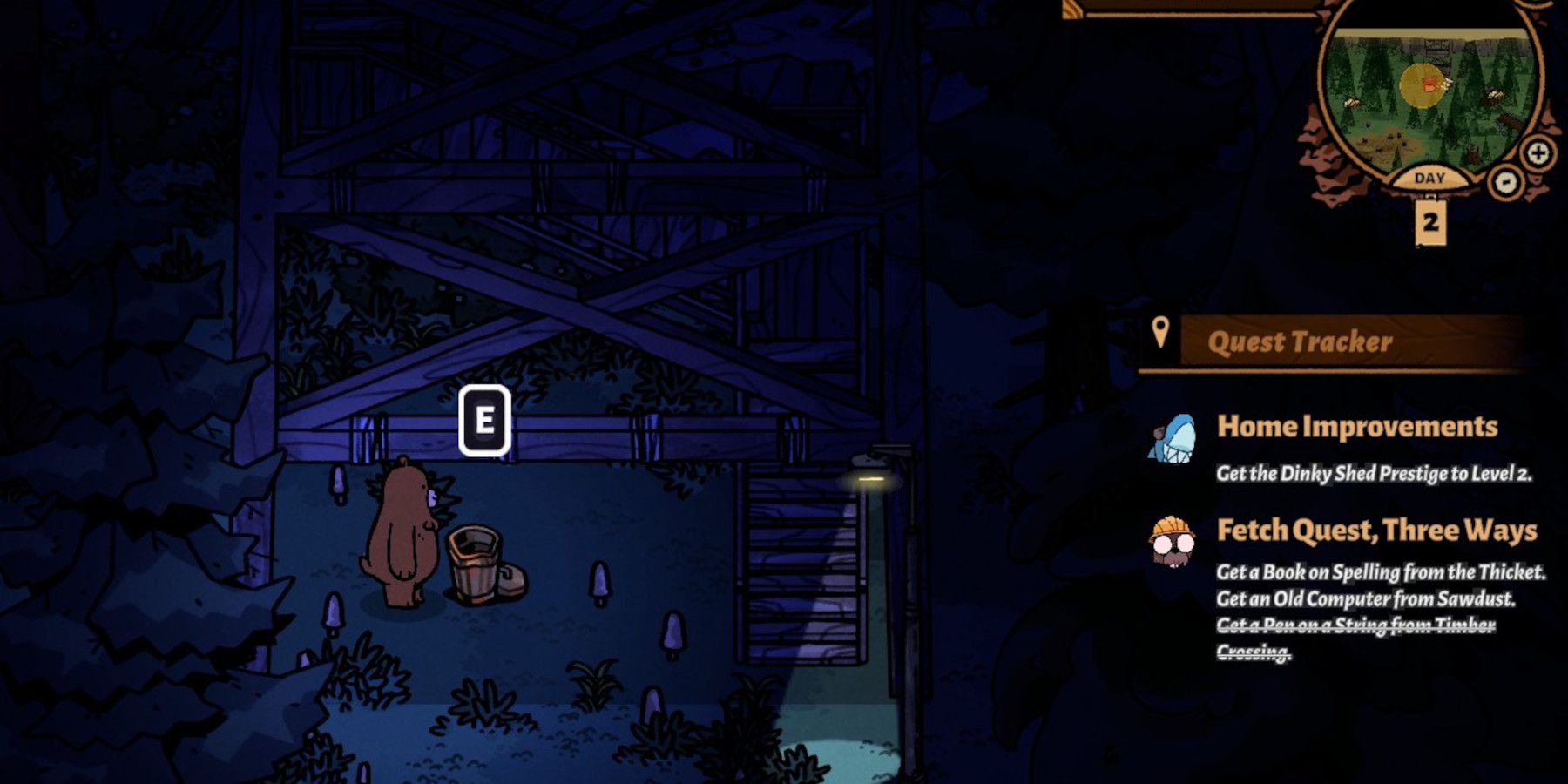 Bear and Breakfast How to Complete Fetch Quest, Three Ways