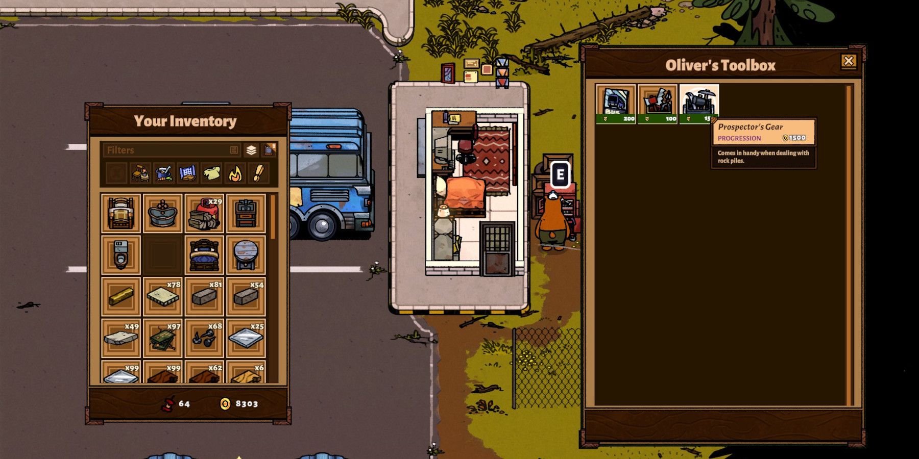 Bear and Breakfast How to Get Prospector's Gear