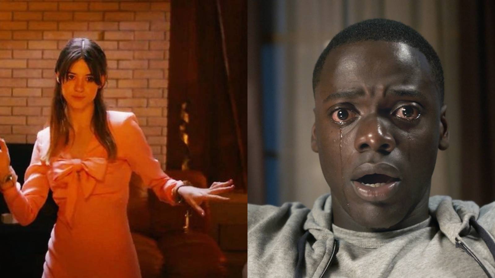 Split image of Noa in Fresh and Chris in Get Out