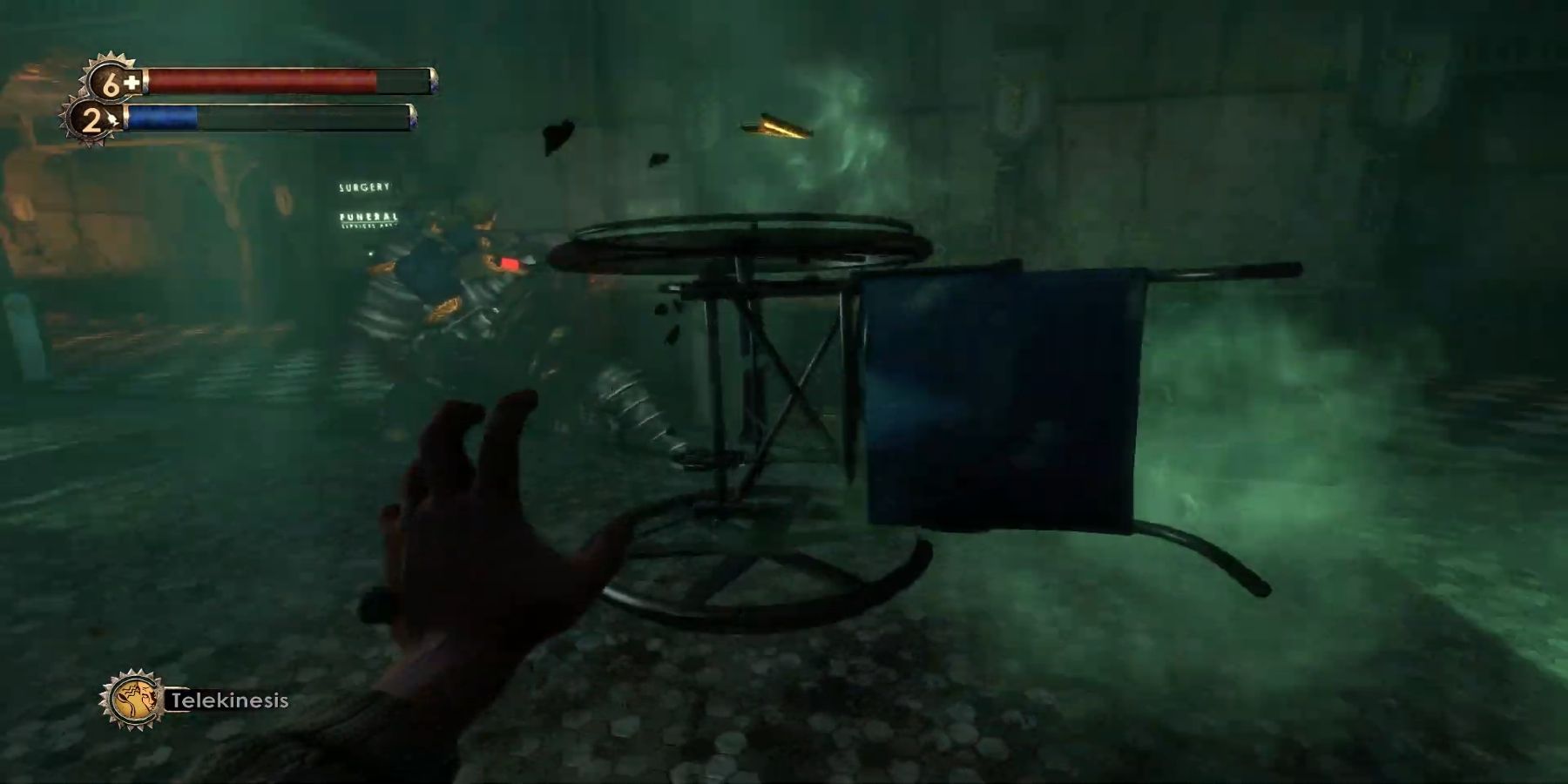 BioShock Telekinesis Plasmid wheelchair