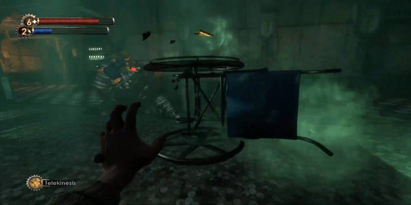 BioShock Telekinesis Plasmid wheelchair