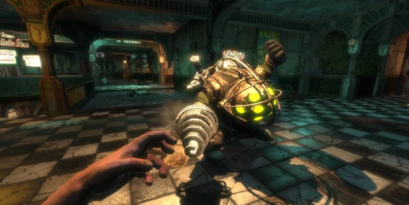 BioShock Big Daddy Fight Rapture