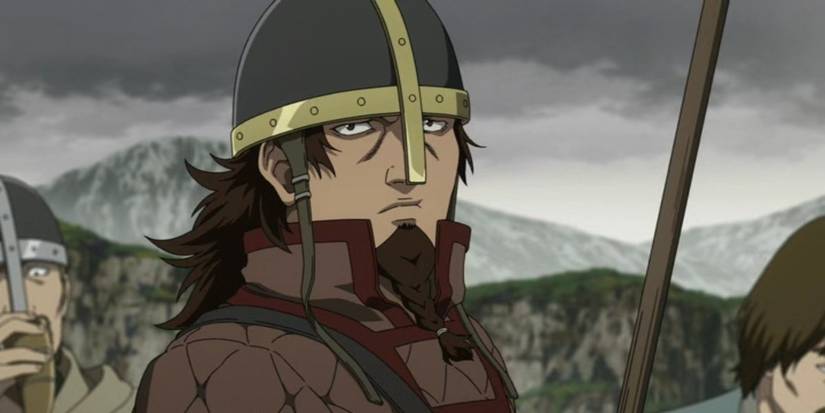 Bjorn with the helmet on his head