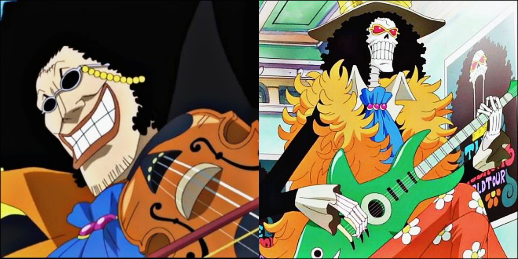 Evolution of BROOK OUTFITS - ONE PIECE 