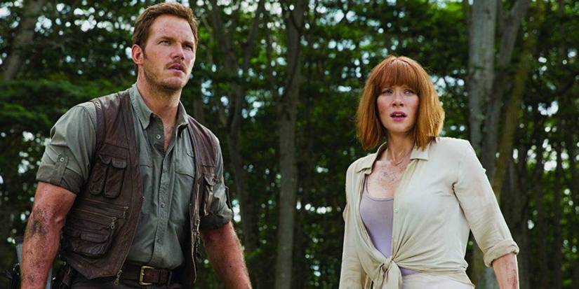 Jurassic World Bryce Dallas Howard Chris Pratt