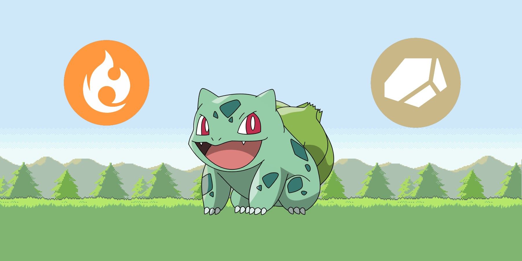 I drew bulbasaur as a fire (& rock) starter! : r/pokemon