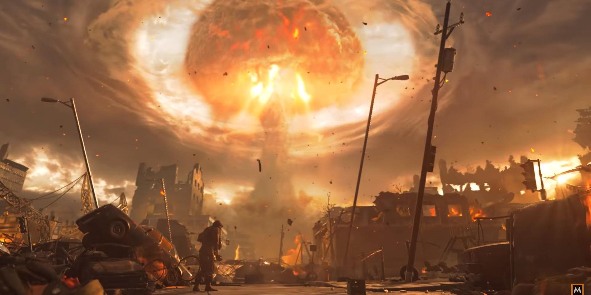 Ядерный взрыв в Call of Duty 4: Modern Warfare