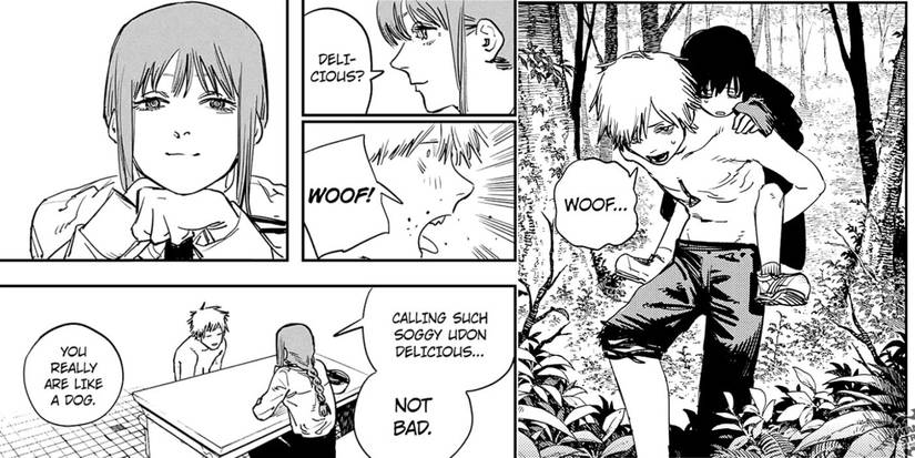 Chainsaw Man Denji Barking