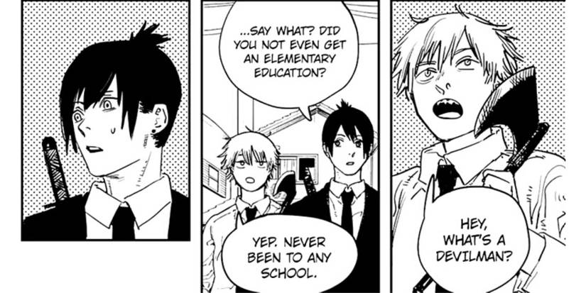 Chainsaw Man Denji Has No Education