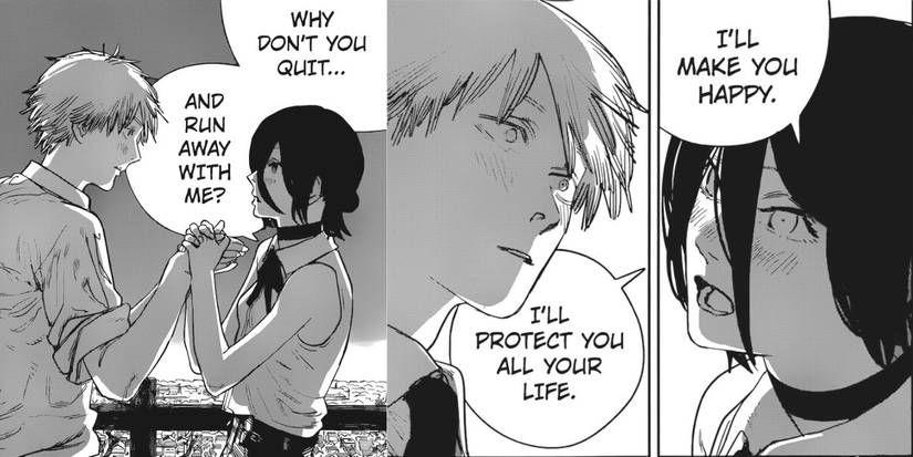 Chainsaw Man Reze Asks Denji To Run Away