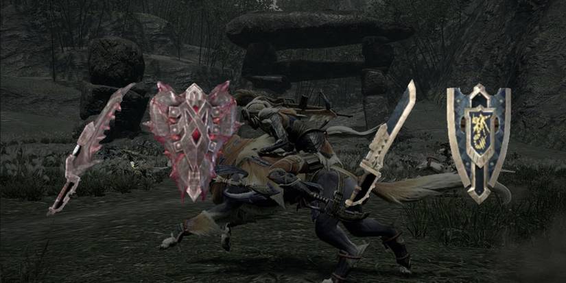 Charge Blades that could be crafted with Carbalite Ore