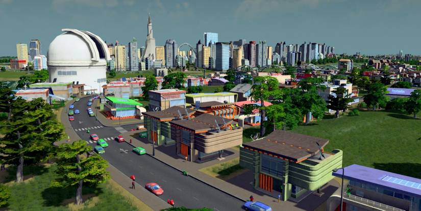 city in Cities Skylines