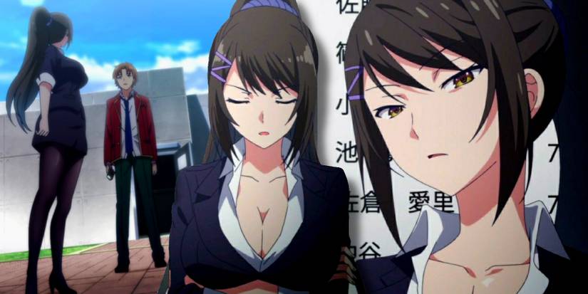 Classroom of the Elite Sae Chabashira and Ayanokoji Class D Crunchyroll